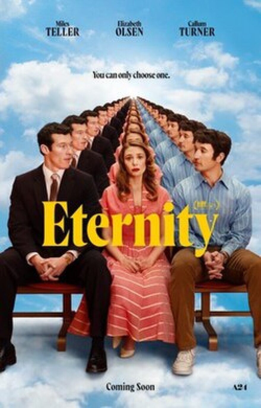 Movie poster for the romantic comedy "Eternity"