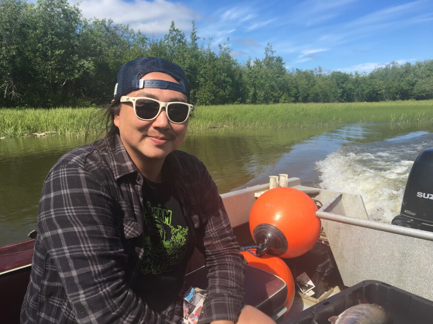 Byron Dull fishes the Kuskokwim.