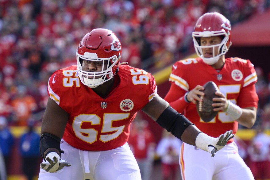 Kansas City Chiefs guard Trey Smith almost lost his career to blood