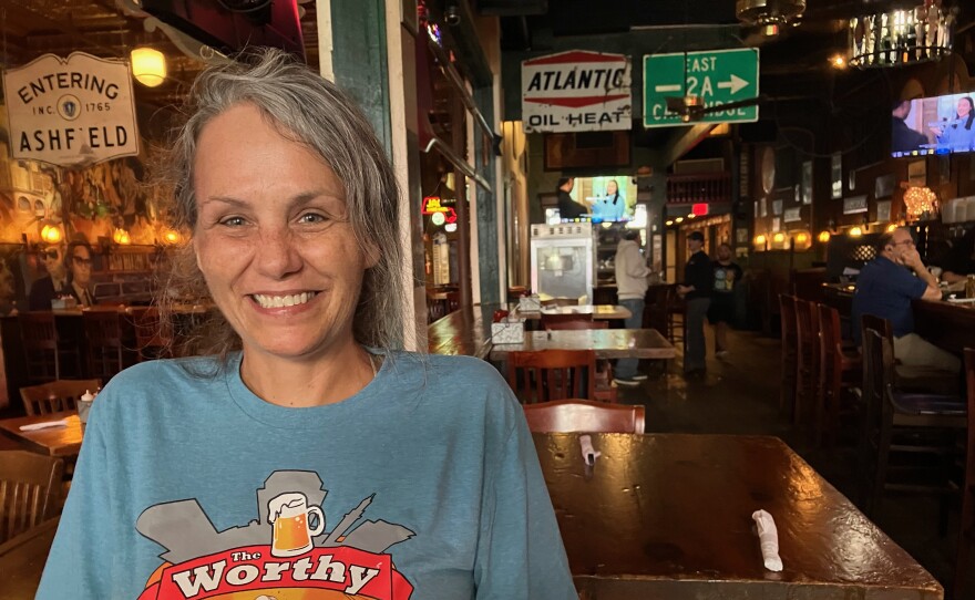 Keitha McDonald is a waitress at Theodores' in Springfield, Massachusetts.