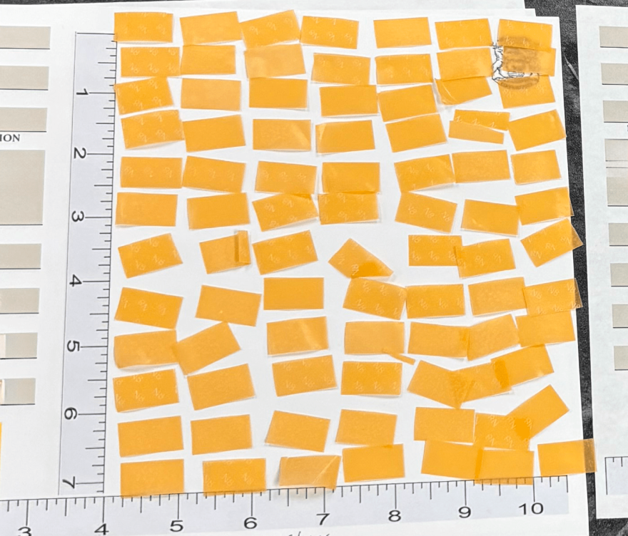 Suboxone strips allegedly smuggled into a mid-Michigan prison by an attorney in August.