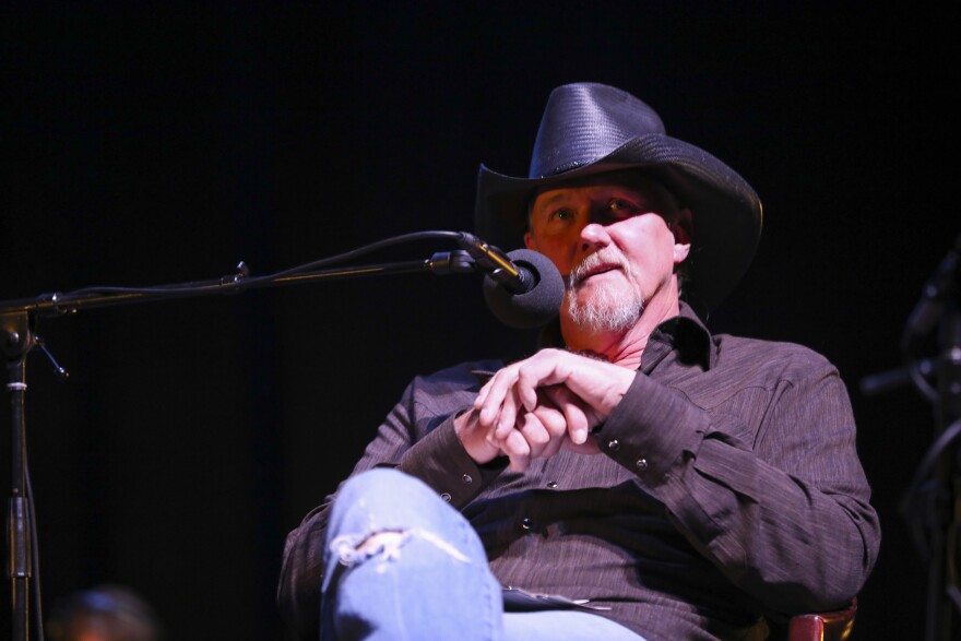 Trace Adkins appears on <em>Ask Me Another</em> at TPAC's Polk Theater in Nashville, Tennessee.