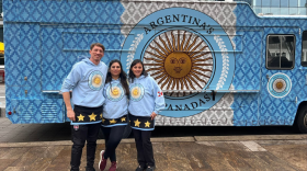 Argentina’s Empanada owners Carolina Brandan and her husband, Chad Freeman, along with their friend Paola Mentis, are contestants on the new season of “The Great Food Truck Race.”
