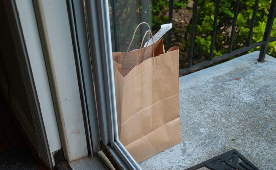 Ordering groceries from a local restaurant is one way to skip a trip to the grocery store.
