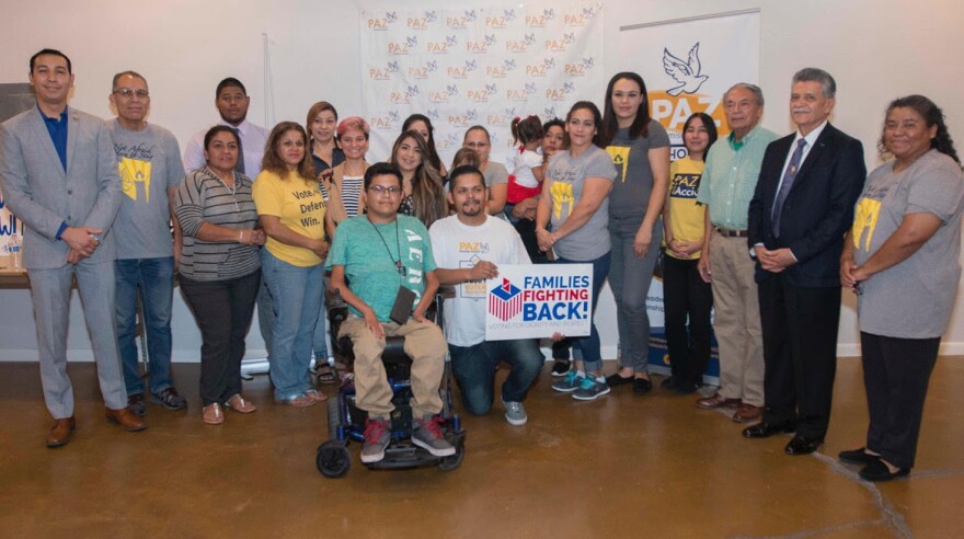 PAZ volunteers and staff