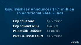 List of municipalities and utilities receiving funds