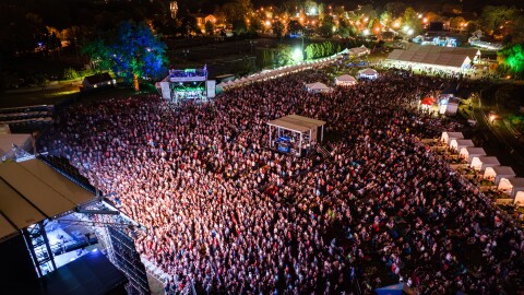 Music fans gathered at Forest Park for the inaugural Evolution Festival over the weekend.