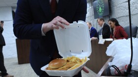 Indiana lawmakers consider a bill that would designate the breaded pork tenderloin sandwich as the state sandwich.