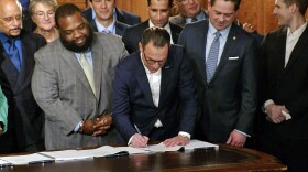 Gov. Josh Shapiro signs Pennsylvania's 2025 budget over four months late on Nov. 12.