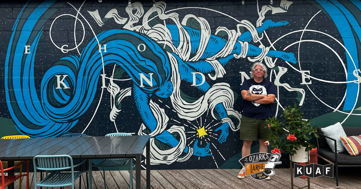 Bryan Alexis unveils new mural in Fayetteville’s South Yard