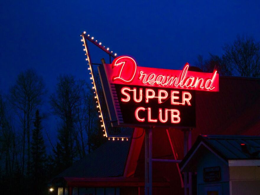 Sign for a supper club