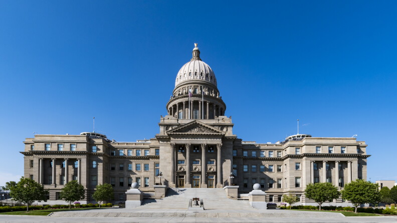 A photo of the Idaho State Capitol Building.