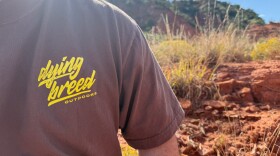 A Dying Breed Outdoors shirt in Caprock Canyon State Park