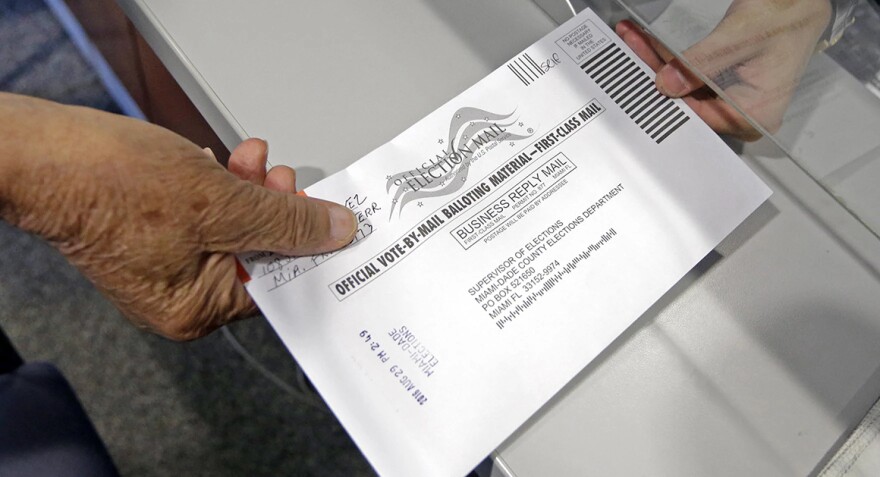 Approximately two million Floridians voted by mail during last month's primary election.