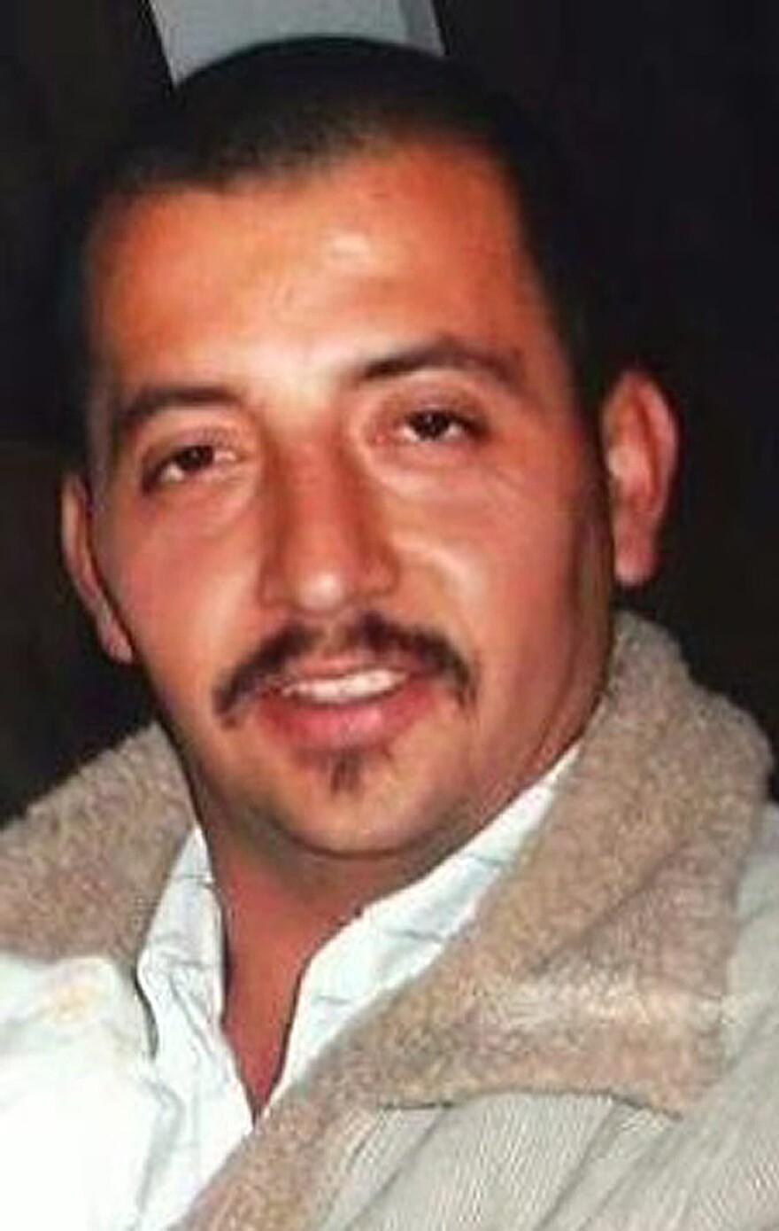 This undated photo provided by Agapita Montes-Rivera via Fabian Ubay, shows Antonio Zambrano-Montes, an unarmed Mexican man fatally shot by police officers in Washington state Feb. 10