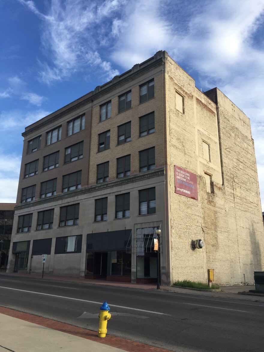 The McAdams Building in Springfield is seeking 2.5 million dollars in historic tax credits. There are plans to turn the abandoned building into apartments and storefronts. 