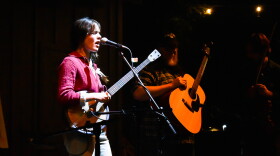 Yancey County local Murphy Campbell collects ballads from the Toe River Valley.