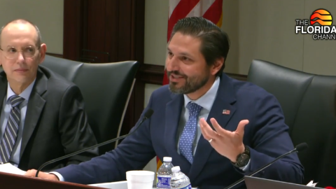 Republican Sen. Danny Burgess of Zephyrhills, the sponsor of SB 420.