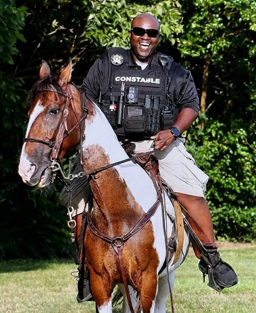 Independent challenger Melvin (Major) Hall II