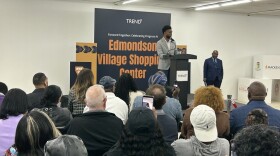 Mayor Brandon Scott says the city has contributed $7.5M for the shopping center.