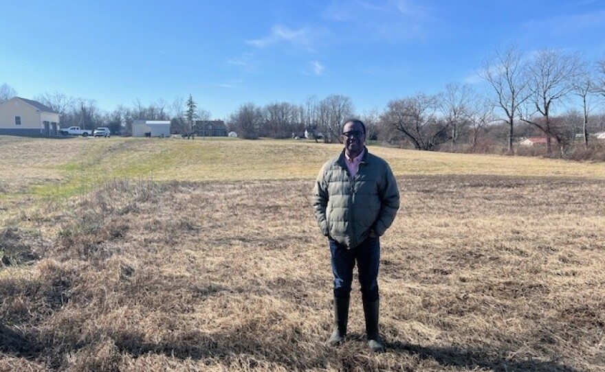 Coleman says he harvests his vegetables in the morning and delivers them that afternoon to customers.