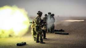 Coalition forces fire a Carl Gustaf recoilless rifle during a training exercise in Afghanistan's Helmand province in 2013./Photo: Spc. Justin Young/U.S. Department of Defense/DVIDS