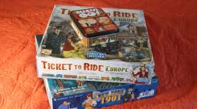 News Director Matthew Peddie recommends Sushi Go!, Ticket to Ride and New York 1901. Photo: Matthew Peddie