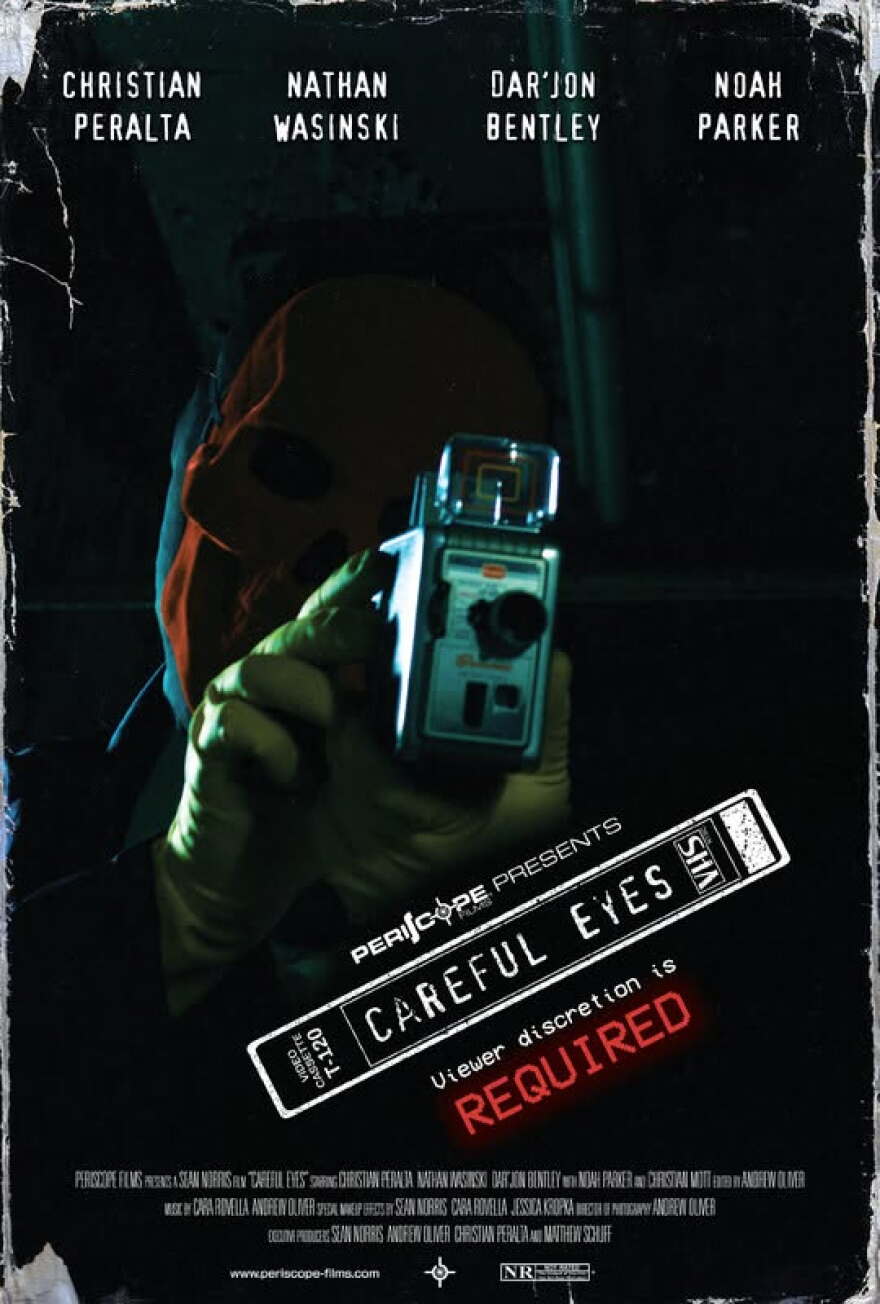 The poster for Careful Eyes written and directed by Sean Norris