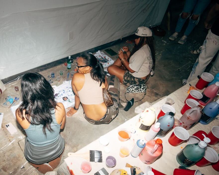 Attendees at a Nostalgia and Noise event. The creative social group intends to create a memorable experience and provide tangible opportunities for all.