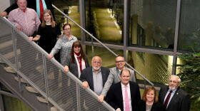 Kent City Council voted to expand the powers of the city's health commissioner to levy fines against people or businesses breaking the mass gathering ban. From bottom, right: Mayor Jerry Fiala, Council President; Ms. Amy Wilkens, Clerk of Council; Mr. Garret Ferrara, Ward 1; Mr. Jack Amrhein, Ward 2;  Mr. John Kuhar, Ward 4; Ms. Heidi Shaffer Bish, Ward 5; Ms. Tracy Wallach, Ward 6; Ms. Gwen Rosenberg, At Large; Mr. Michael DeLeone, At Large; Mr. Roger Sidoti, At Large.