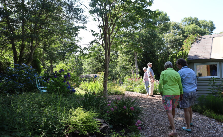 Photos of the home garden of CAI's The Garden Lady, C.L. Fornari 