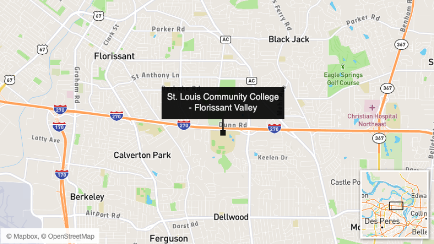The north county vaccination site will be located on the Florissant Valley campus of St. Louis Community College in Ferguson.