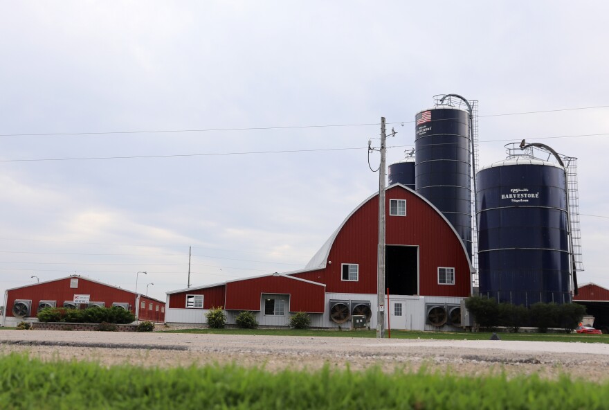 Vision Aire Farms has about 150 milking cows.