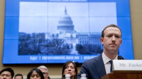 Facebook CEO Mark Zuckerberg pauses while testifying before a House Energy and Commerce hearing on Capitol Hill in Washington, Wednesday, April 11, 2018, about the use of Facebook data to target American voters in the 2016 election and data privacy. (Andrew Harnik/AP)