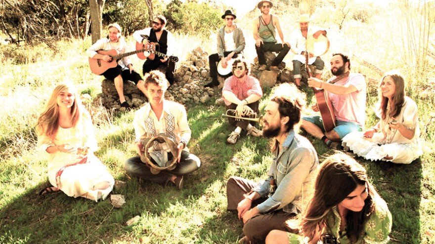 "There is no character, you know?" Edward Sharpe and the Magnetic Zeros' Alex Ebert says. "I'm trying to be the most open and powered-by-the-universe version of myself than I can summon."