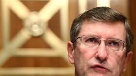 Sen. Kent Conrad (D-ND) speaks during a hearing before the Senate Budget Committee in September 2010. Conrad has just proposed a budget to the Democratic caucus.