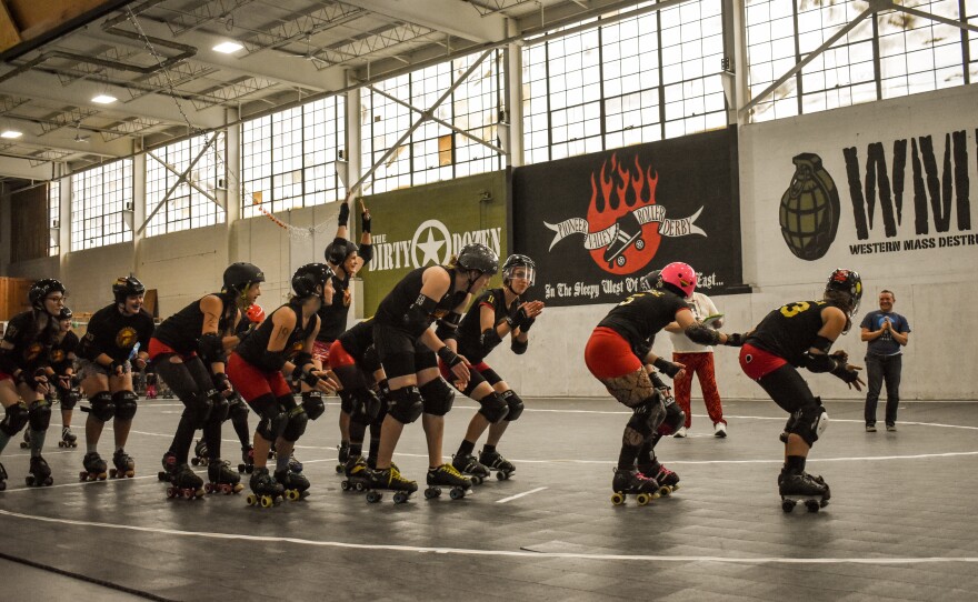 The Quabbin Missile Crisis is one of four teams based at Pioneer Valley Roller Derby in Florence, Mass.