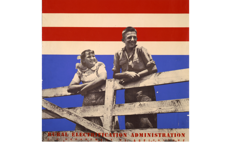 Poster: Rural Electrification Administration, U.S. Department of Agriculture