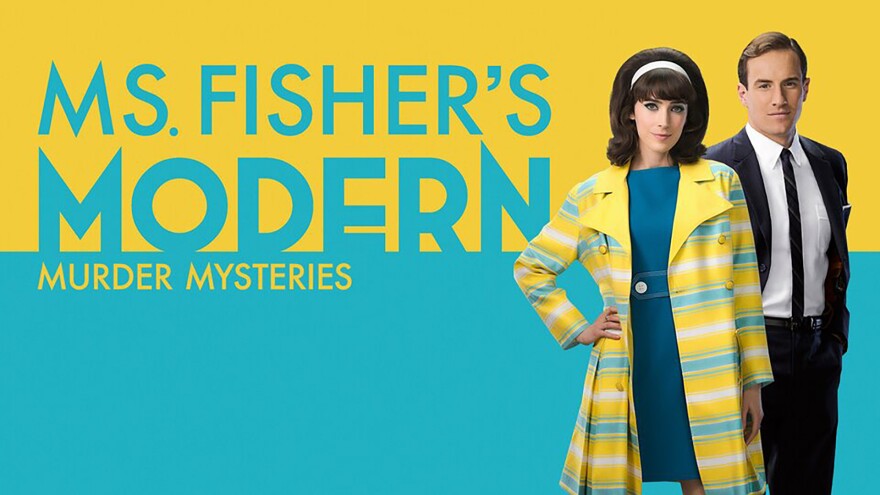 miss fisher modern mysteries peregrine's black florence dress MS FISHER'S MODERN MURDER MYSTERIES: Season 1
