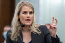 Former Facebook data scientist Frances Haugen speaks during a hearing of the Senate Commerce, Science, and Transportation Subcommittee on Consumer Protection, Product Safety, and Data Security, on Capitol Hill, Tuesday, Oct. 5, 2021, in Washington. (Alex Brandon/AP)