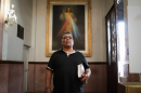 Luis Arreguin, 54, stands at the Cathedral of Mexicali, in Mexicali, Baja California, Mexico, on Oct. 21, 2026. Arreguin was arrested on Oct. 1 by U.S. federal immigration agents in Fresno while on his way to work and deported on Oct. 15.