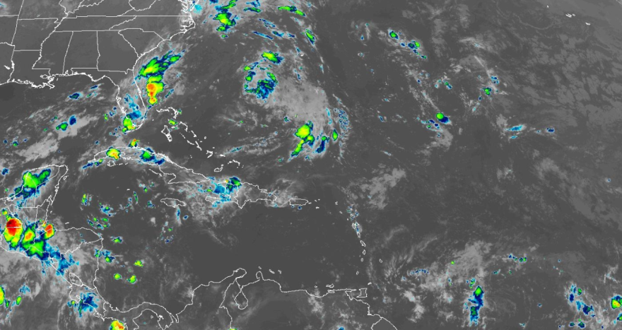 Sept. 10 satellite image of Atlantic basin.