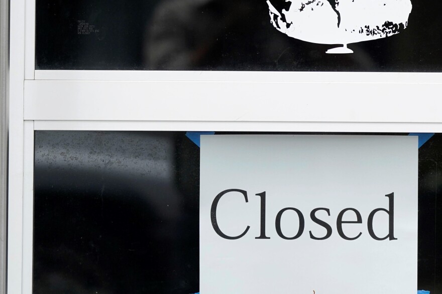 "Closed" sign