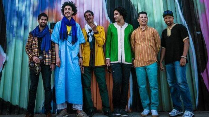 Innov Gnawa is a sextet of Moroccan musicians based in New York.