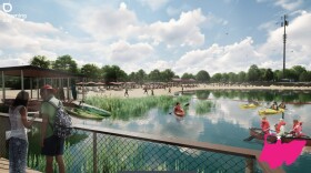 The Geist Waterfront Park is located on the last-remaining undeveloped parcel along the 1,900-acre Geist Reservoir