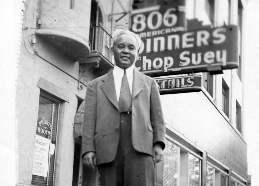 Jerry Fat's father and founder of their restaurants, Frank Fat. (Courtesy)