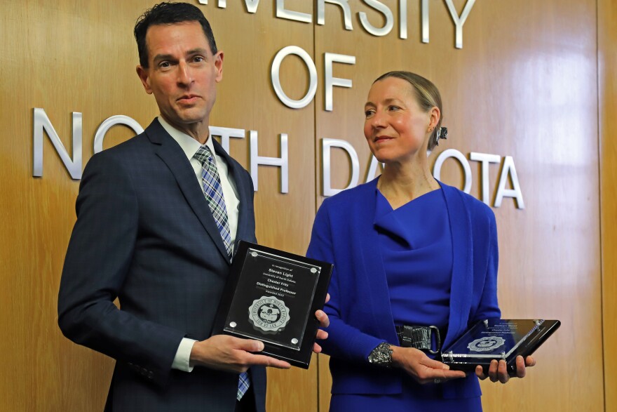 Steven Light and Kathryn Rand named 2023 Chester Fritz Distinguished Professors