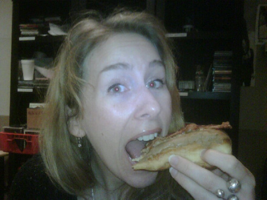 briana and bacon donut