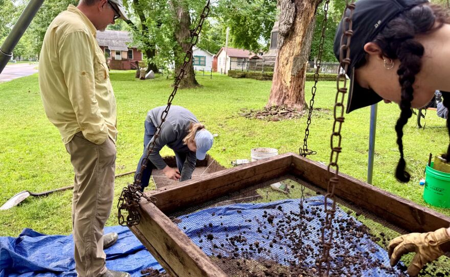 College students wrap up five summers of archaeological research at the Abbie Gardner Cabin in Arnolds Park in July 2026.