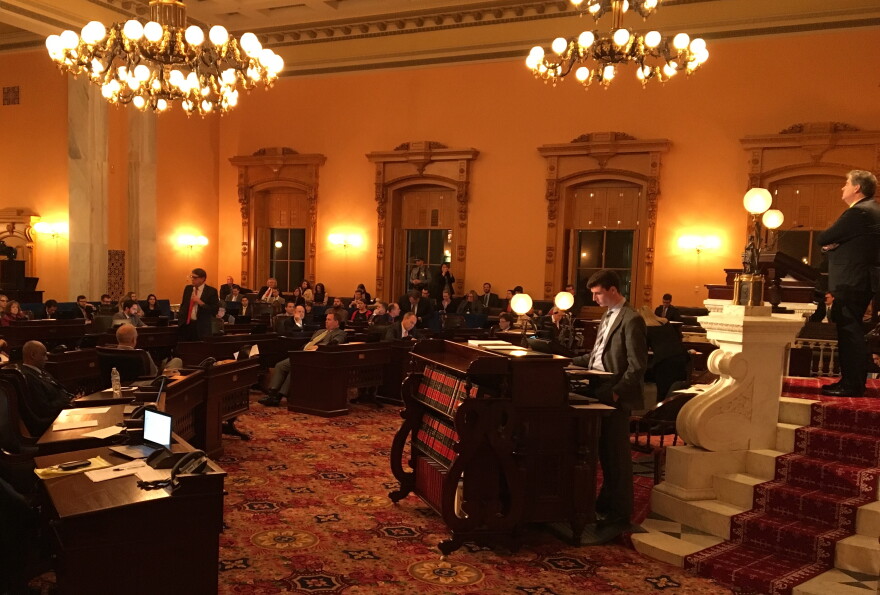 The Ohio Senate votes on a package that will cut the renewable requirements for Ohio power producers by a third.